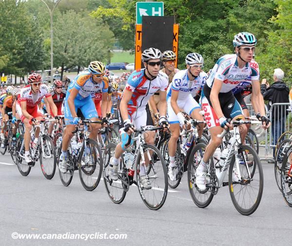 Frank Parisien (Team Canada-Spidertech) and Danny Pate (Garmin-Transitions).