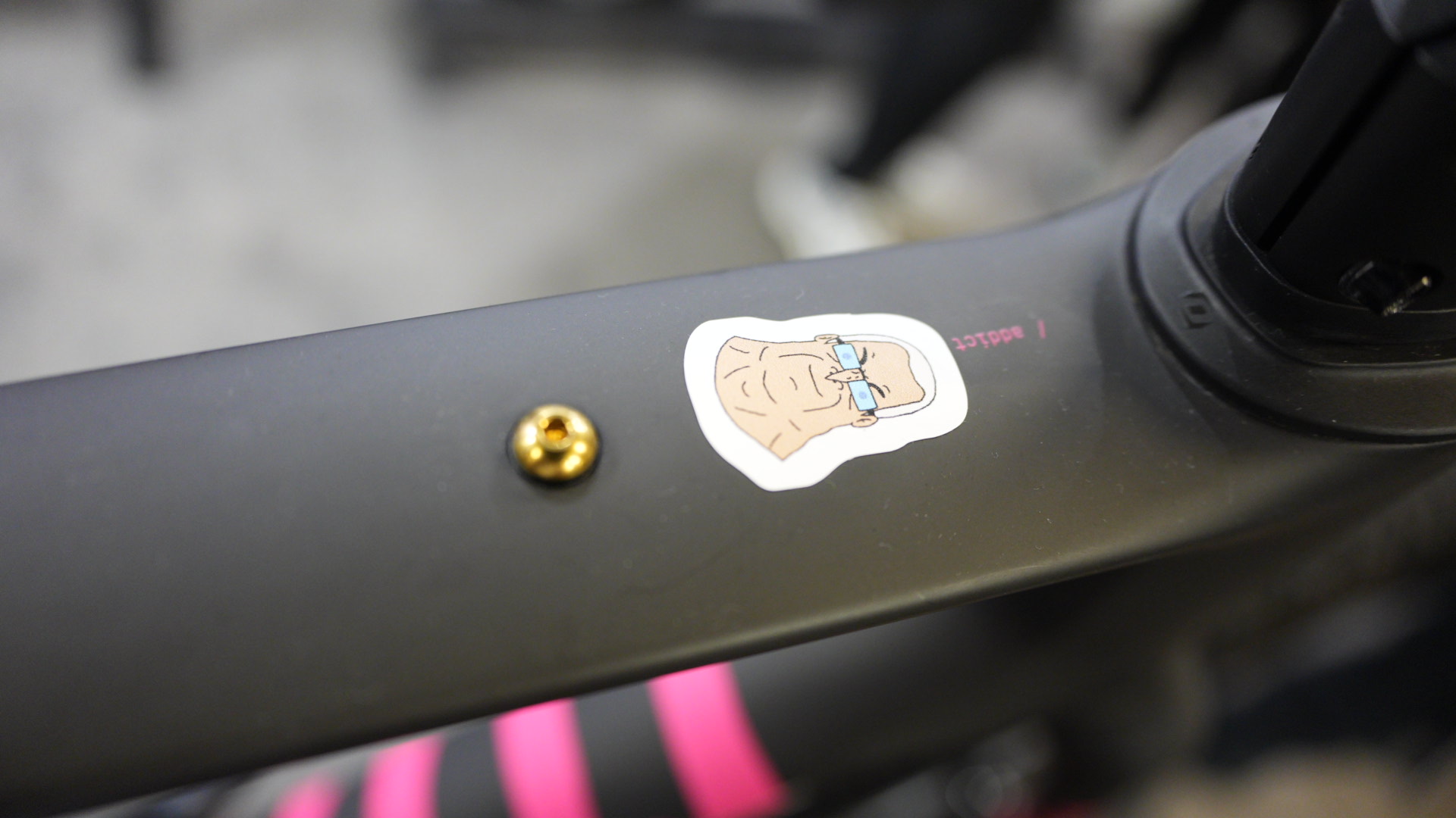 close up details of expensive bikes