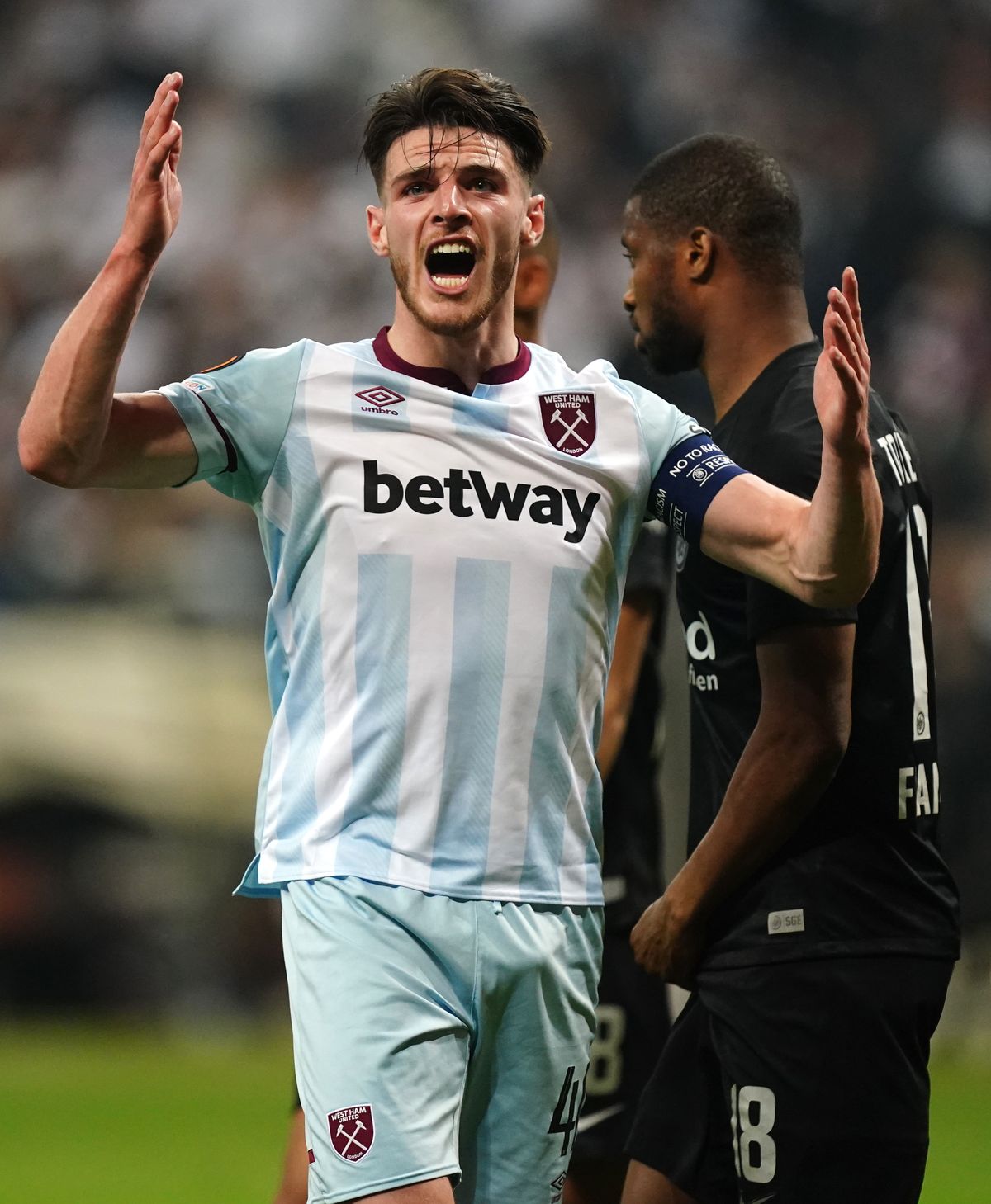 Eintracht Frankfurt v West Ham United – UEFA Europa League – Semi Final – Second Leg – Deutsche Bank Park