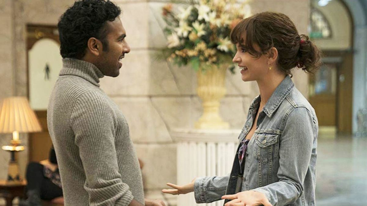 Himesh Patel and Lily James in Yesterday