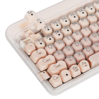 Lofree Dot Foundation Mechanical Wireless Keyboard

Not just a pretty face, this keyboard boasts dual-layer keycap craftsmanship, Gateron BBR linear switches, and swappable keys for those who like to customize.

Buy from: Lofree | Amazon