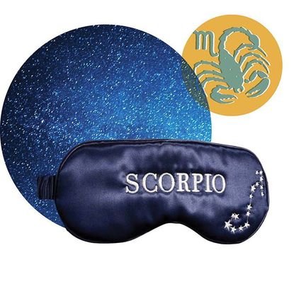 Pure Silk Sleep Mask in Zodiac Scorpio