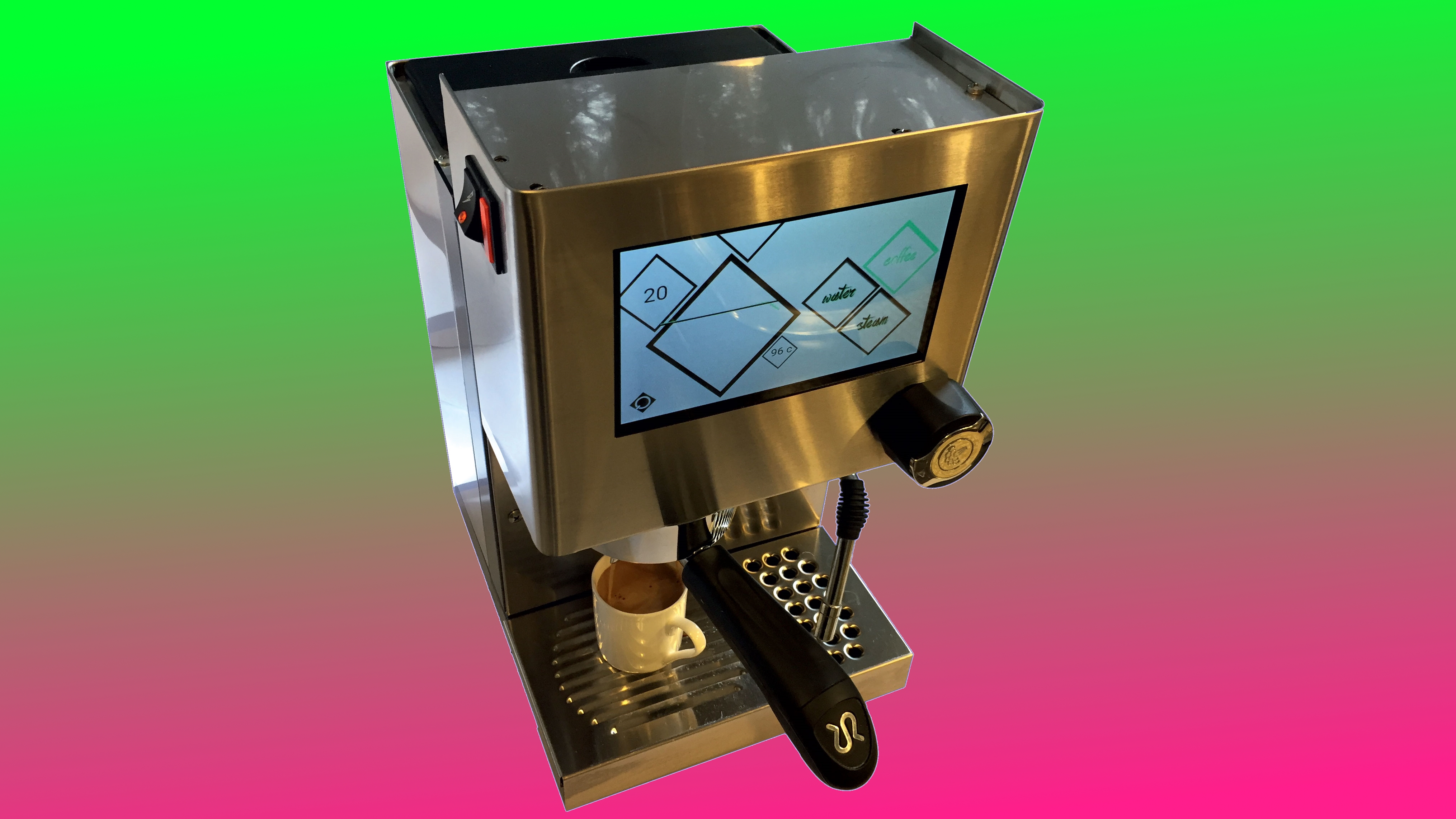 Homemade espresso machine sale