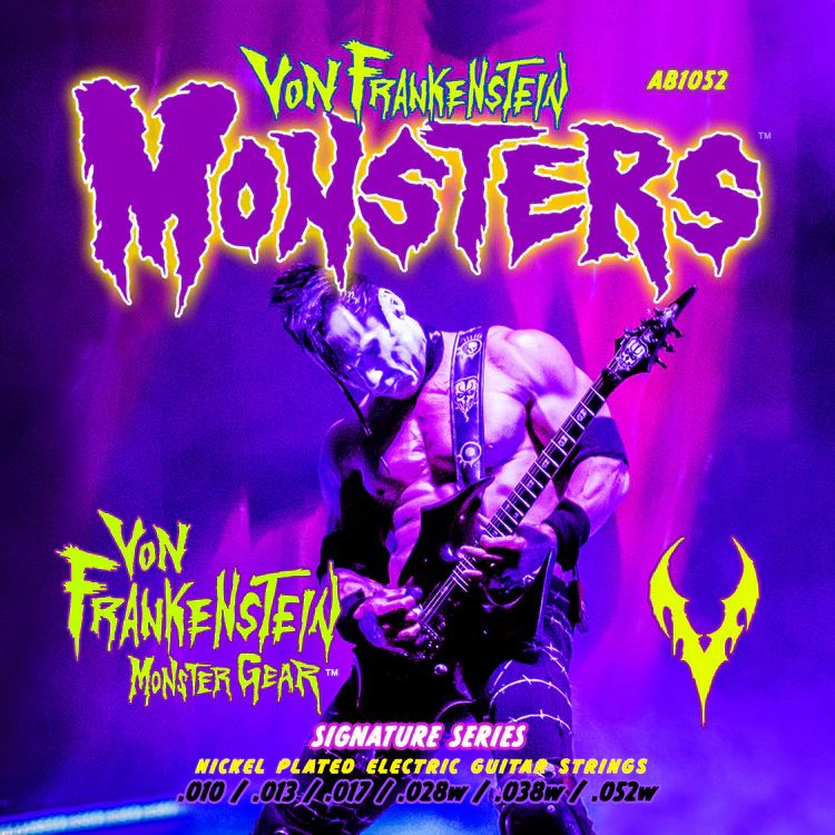 Von Frankenstein Monster Gear electric guitar strings