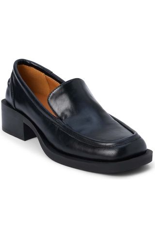 Professor Block Heel Loafer