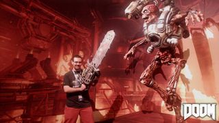 QuakeCon 2015 opening day Paul Acevedo Doom