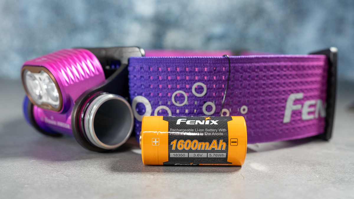Fenix HM55R with battery