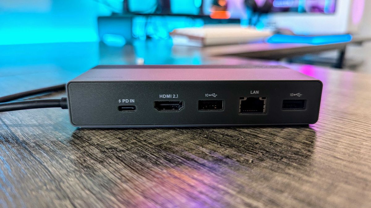 Image of the BenQ beCreatus USB4 Gaming Handheld Dock (GR10).
