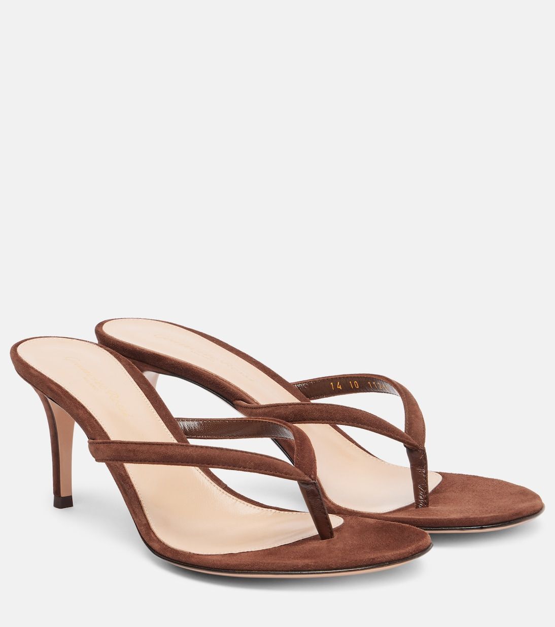 Suede Thong Sandals