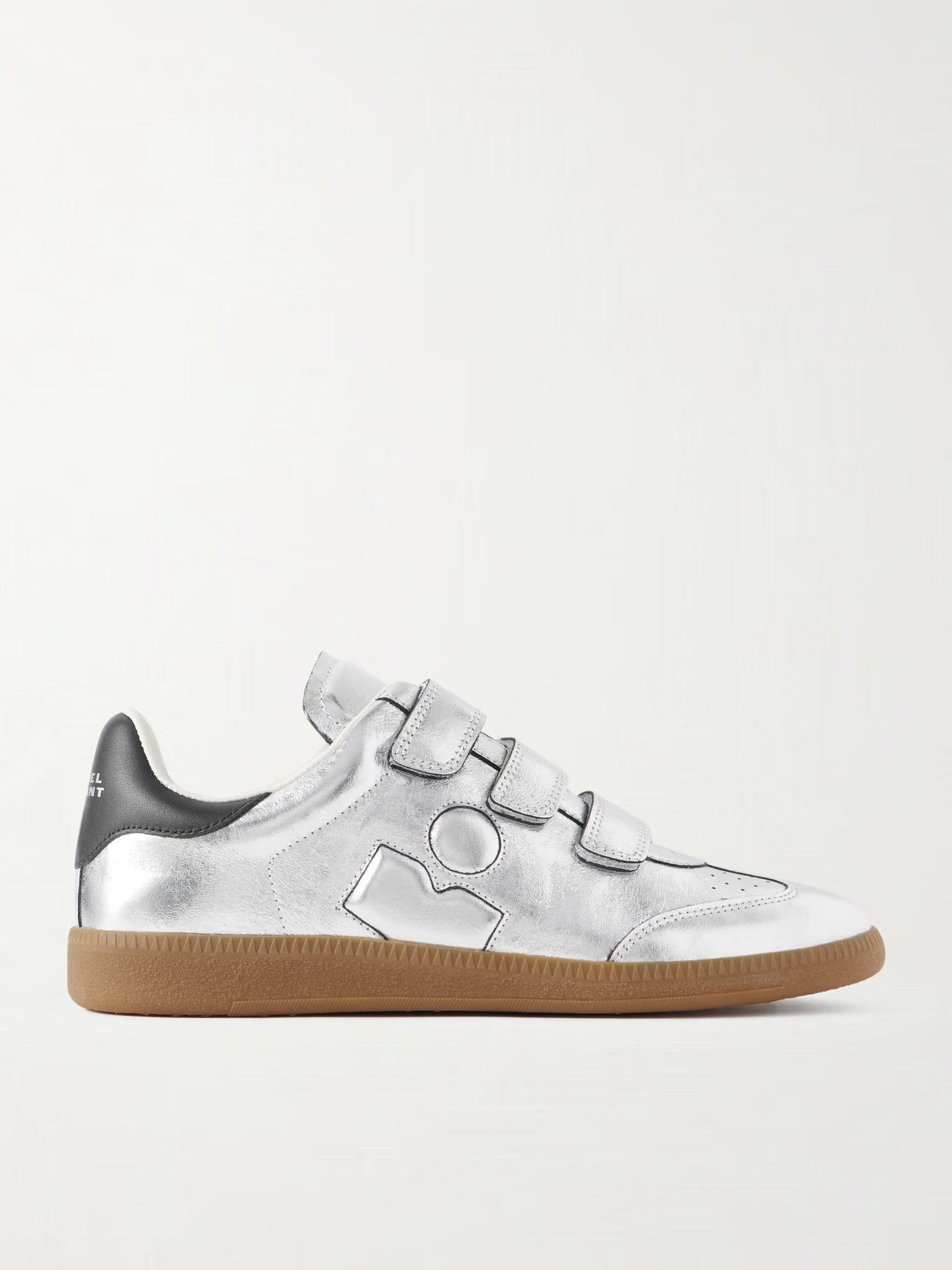 Isabel Maratn, Beth Metallic Leather Sneakers