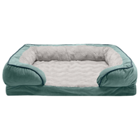 FurHaven Velvet Waves Perfect Comfort Orthopedic Sofa Cat &amp; Dog Bed