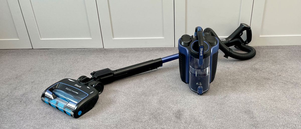 Image shows the Shark Vertex Pro Cordless Vacuum.