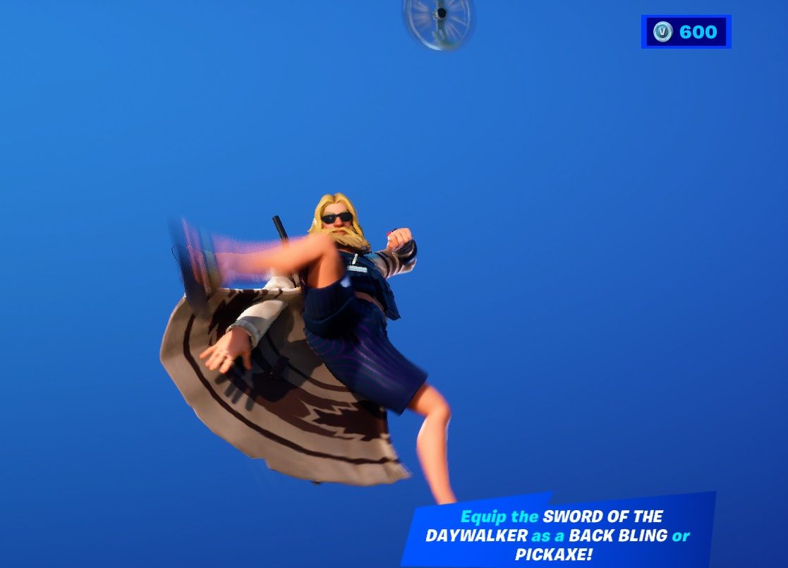 Fortnite item shop Blade the vampire is here to skate uphill PC Gamer