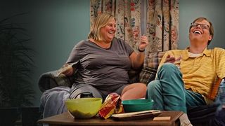 Bridget Everett and Jeff Hiller in Somebody Somewhere