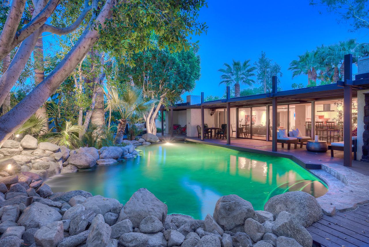 Three-bedroom house in Palm Desert, California.