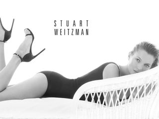 Kate Moss looks stunning for Stuart Weitzman SS14