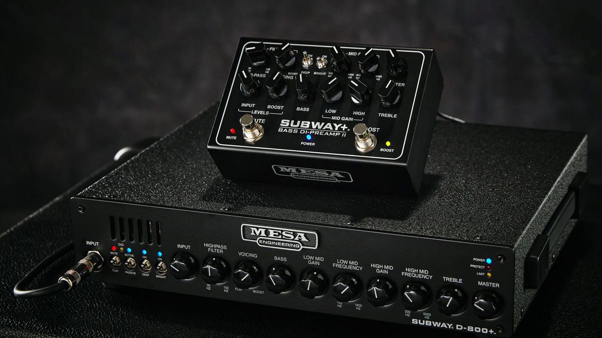 The Mesa/Boogie Subway+ Bass DI‑Preamp II is a blockbuster sequel to the original, and offers bassists everything they need in one compact housing.