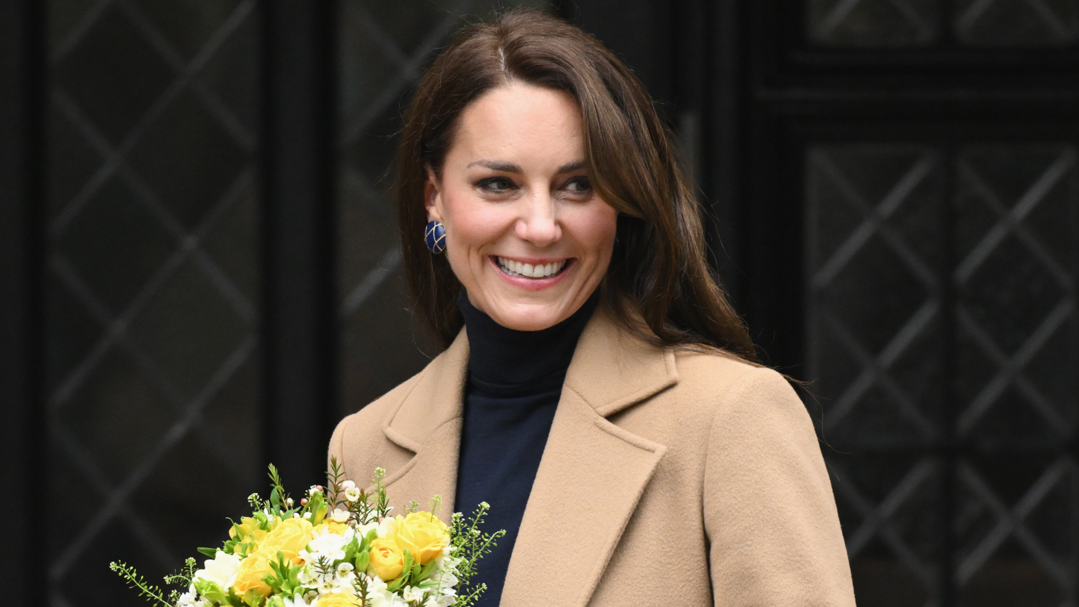 Catherine, Princess of Wales visits the Oxford House Nursing Home on February 21, 2023