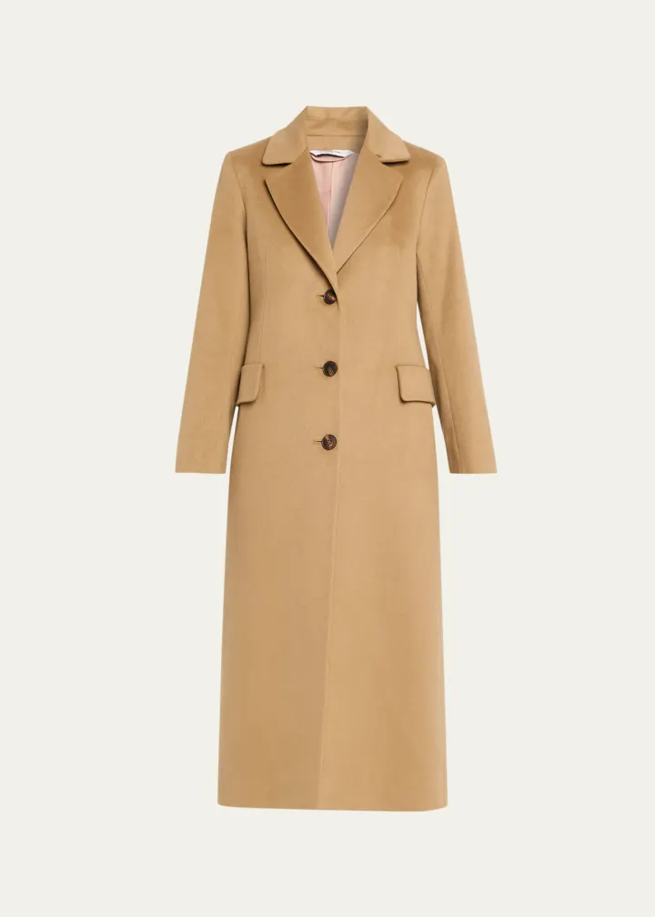 Fleurette, Mia Italian Wool Maxi Coat