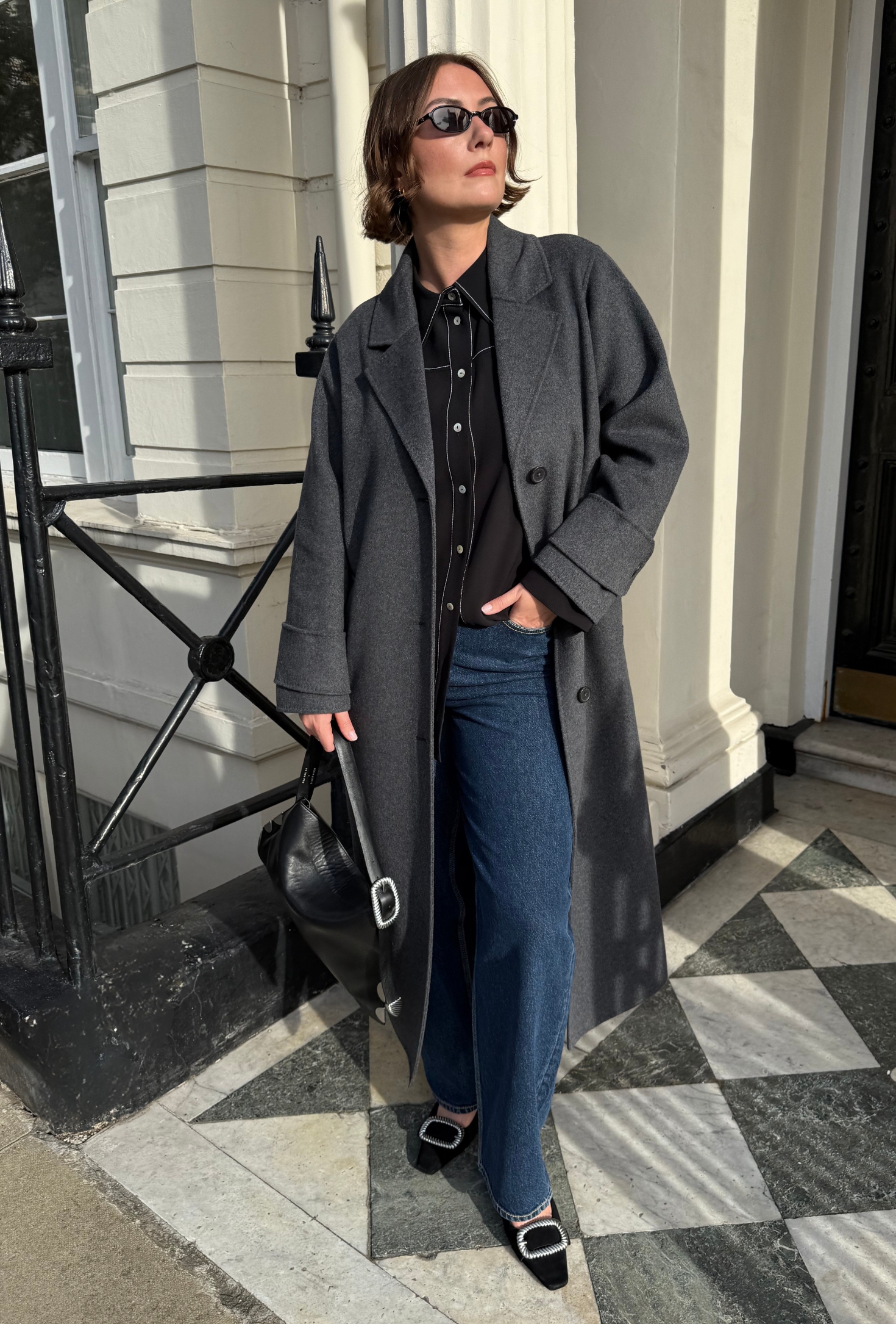 @sophie_robyn wears pieces from the REJINA PYO X JOHN LEWIS collaboration.