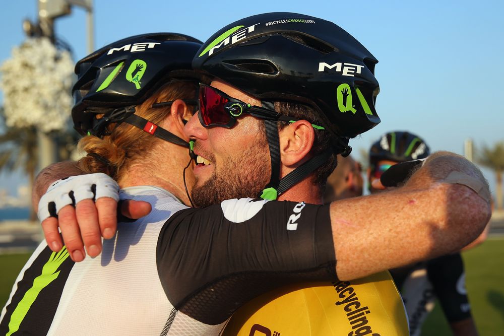 A job well done for Cavendish and Farrar at the Tour of Qatar