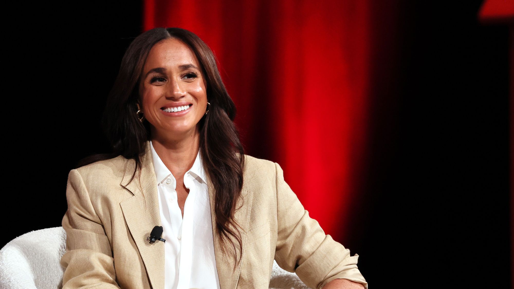 The Duchess of Sussex speaks at the 2025 TIME1OO Summit