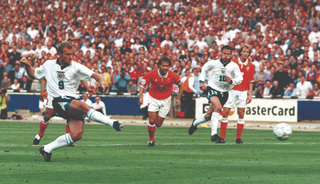 Alan Shearer penalty England Euro 96 Netherlands