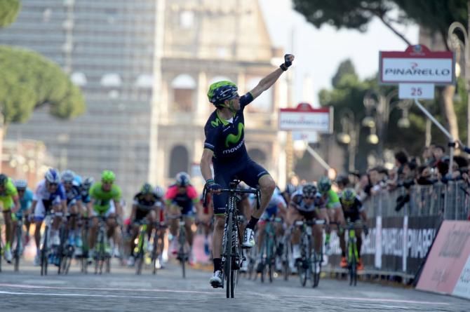 Alejandro Valverde (Movistar) wins Roma Maxima