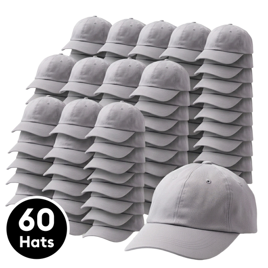 Gorra Cricut en blanco, gris (60 ct)