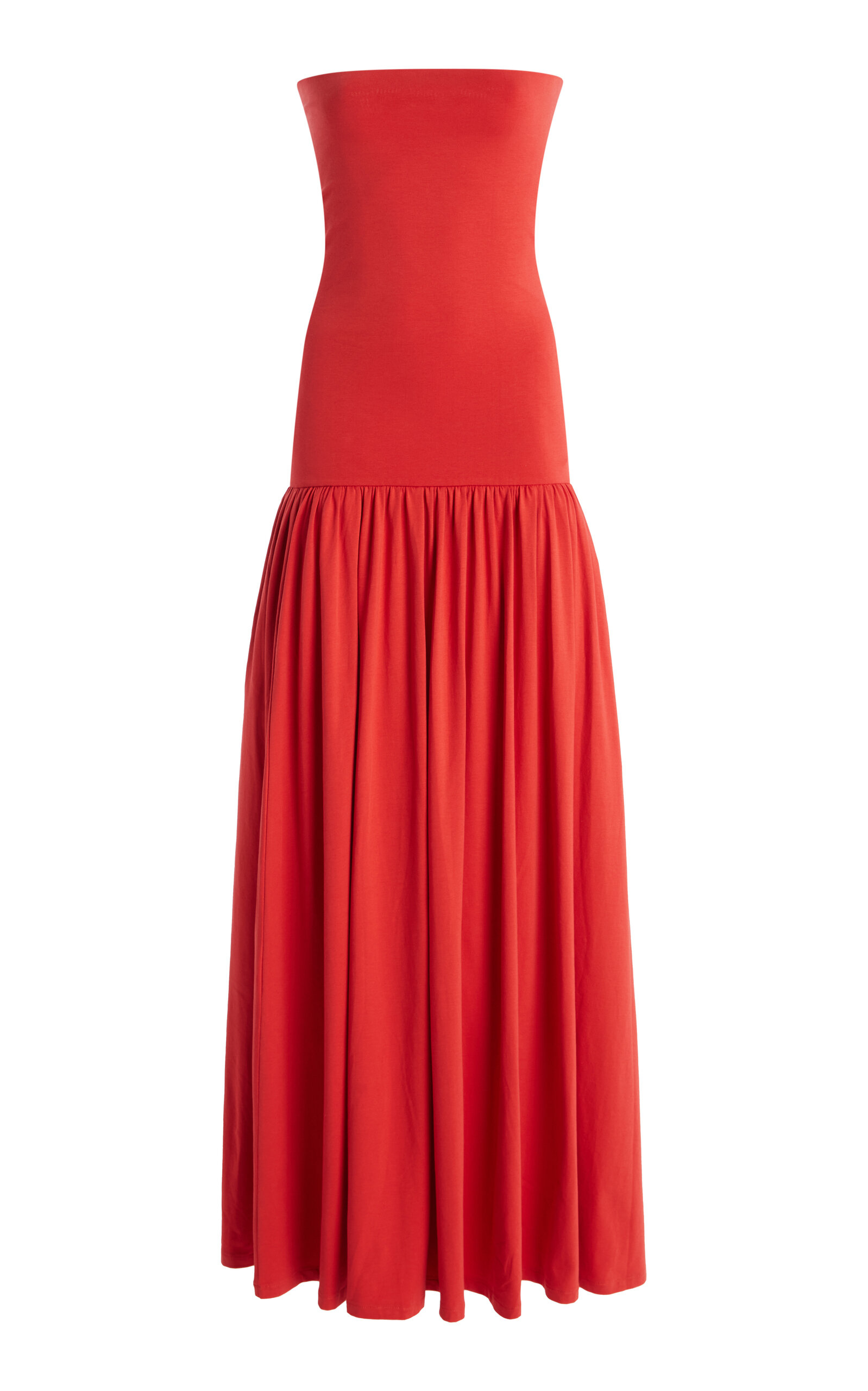 Marciella Stretch-Cotton Maxi Dress