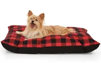 Merry Makings Check Me Out Red Buffalo Check Pet Bed