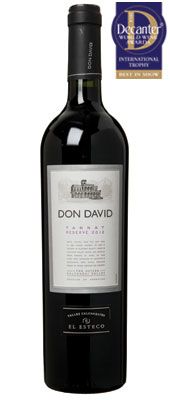 DWWA 14 International Trophy, El Esteco Don David Reserve Tanna Argentina 2012