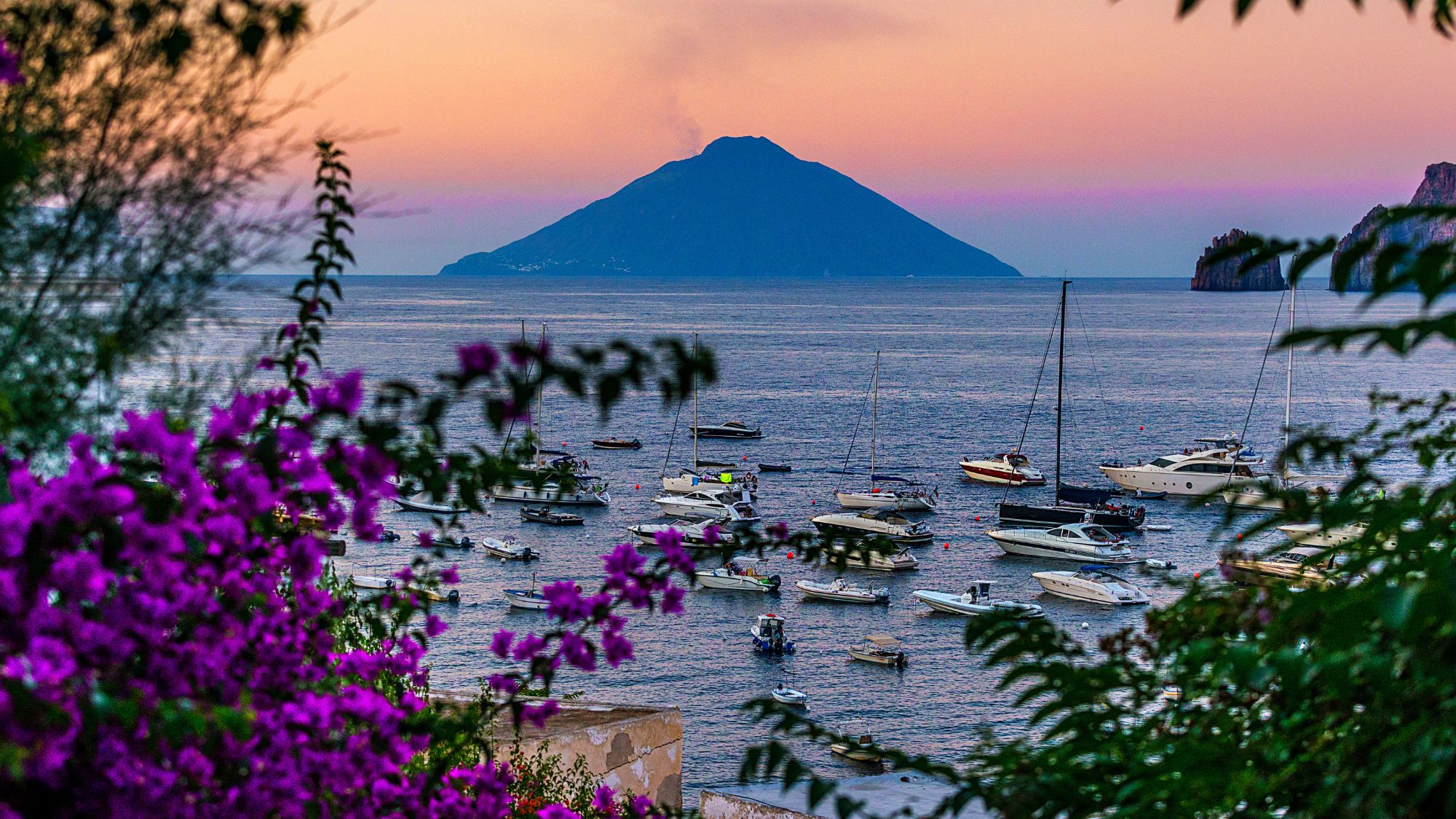 Stromboli as seen from Panarea