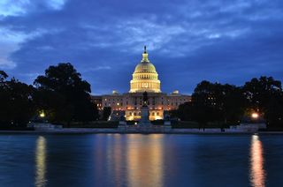 The U.S. Capitol building in Washington D.C.