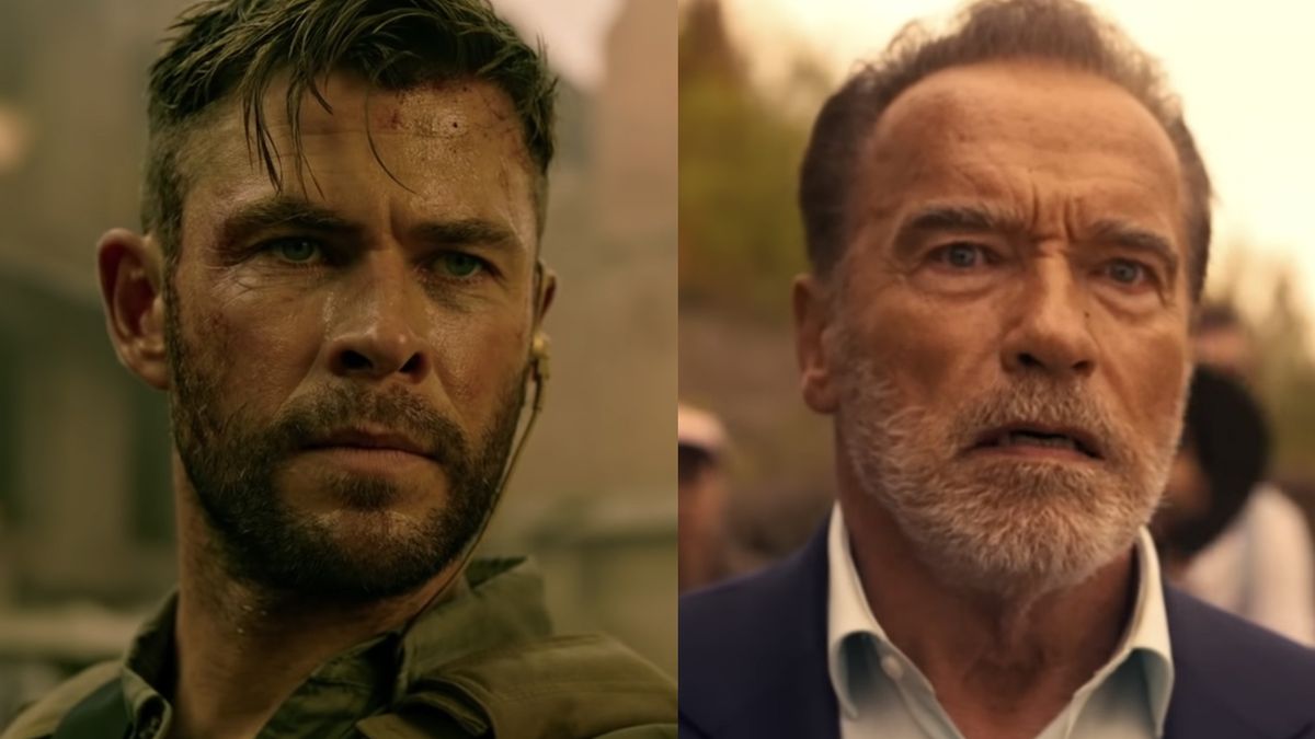 Hemsworth in Netflix&#039;s Extraction, Arnold in Netflix&#039;s FUBAR