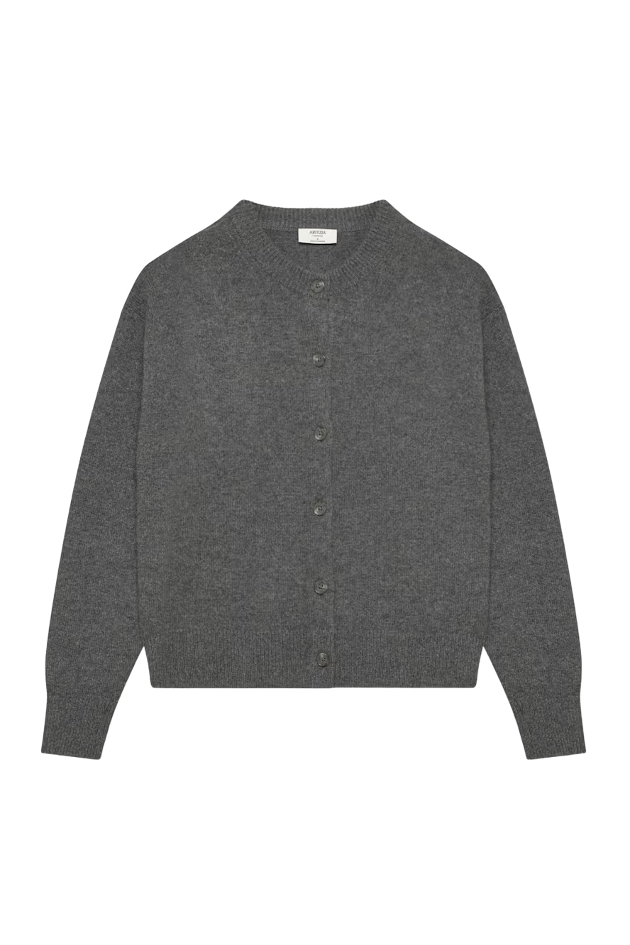 Aritzia, Essential Cashmere Relaxed Crew Cardigan