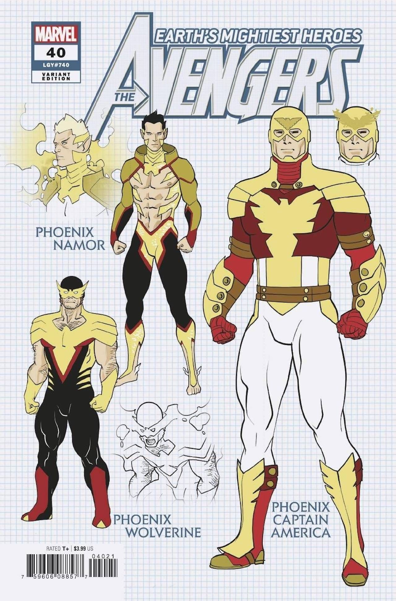 Pages from Avengers #40