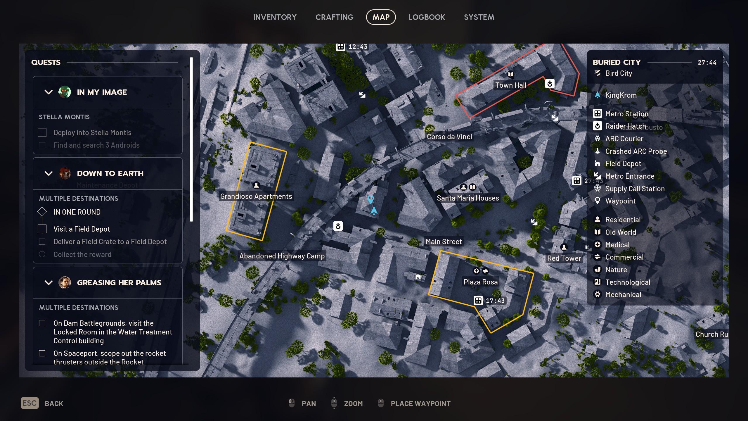 Arc Raiders Breathtaking Snowglobe - Santa Maria Houses