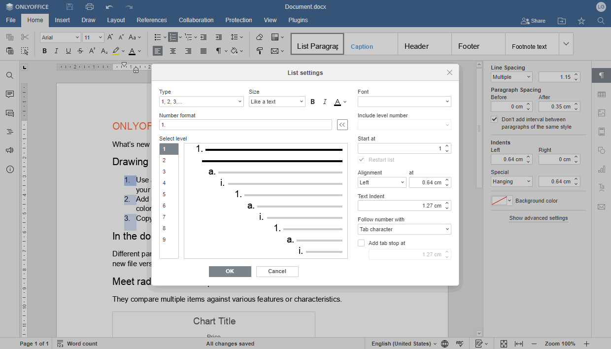 ONLYOFFICE 7.4