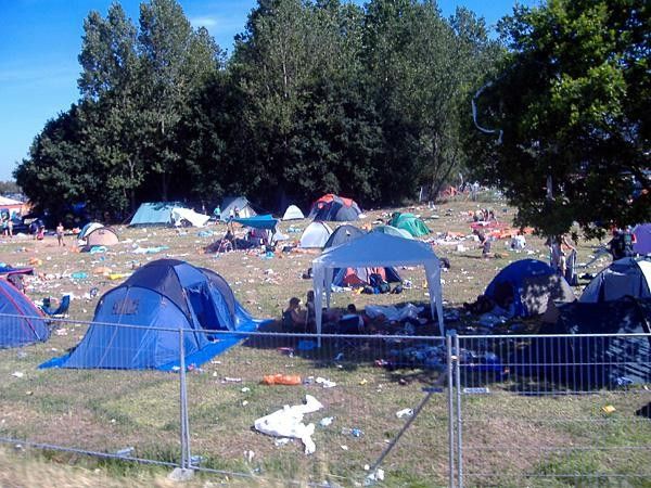 Rock Werchter aftermath.