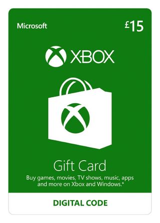 Xbox gift card