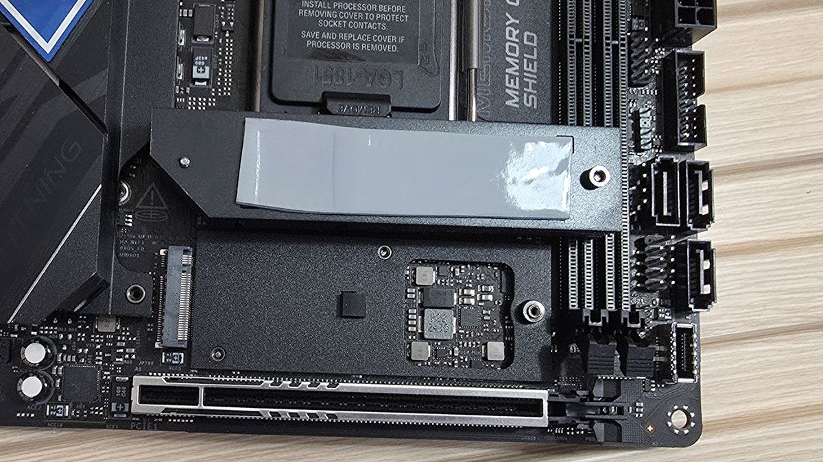 Testing motherboard m.2 heatsinks