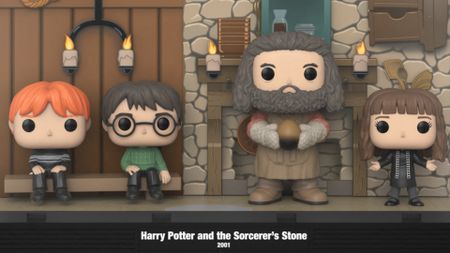 Funko Deluxe Pop! Moment: Harry Potter - Hagrid's Hut closeup