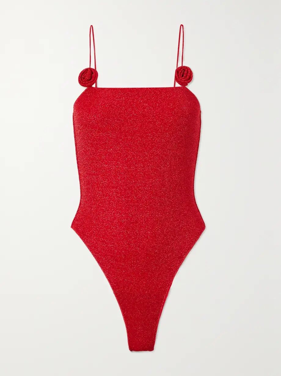 Net a Porter Oséree swimsuit