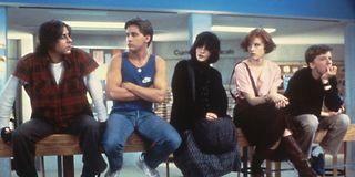 The main cast of _The Breakfast Club._