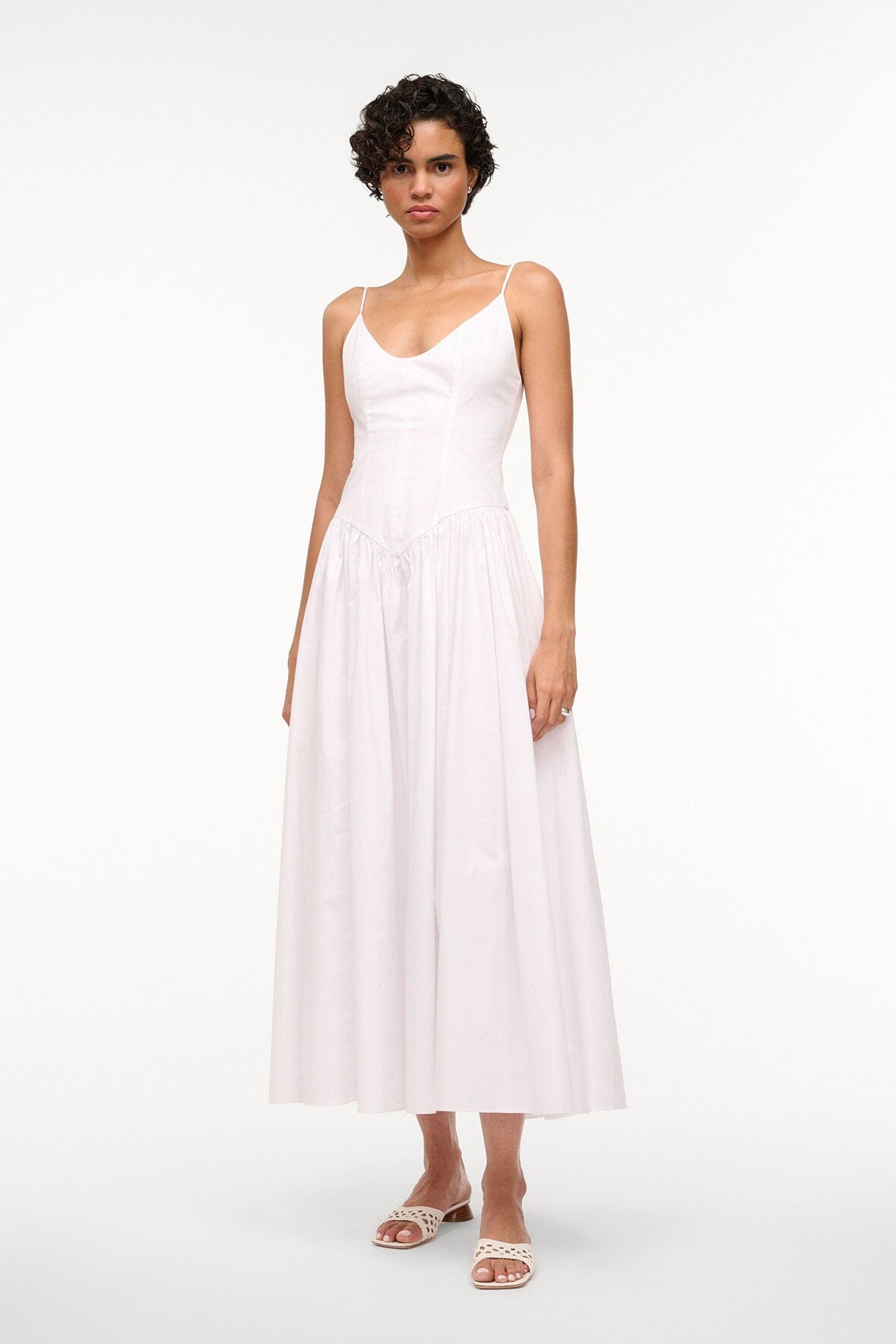 Dena Dress | White