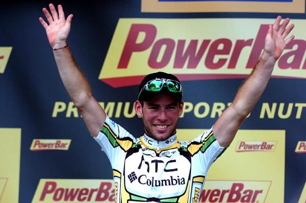 Mark Cavendish (HTC Columbia) after stage win #4