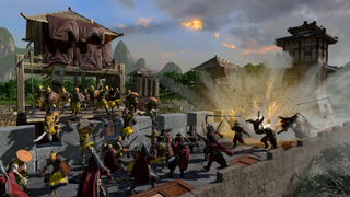 Total War: Three Kingdoms -pelin kuvakaappaus taistelusta