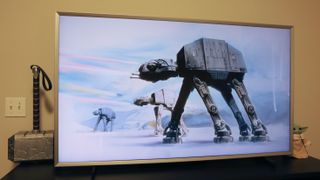 Star Wars art on a Samsung Frame TV