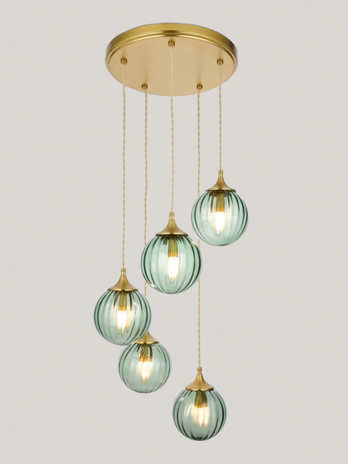 Austen Glass Cluster Pendant Ceiling Light